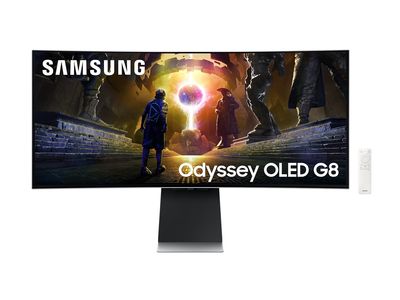 Samsung Odyssey OLED G8 S34DG850SU - G85SD Series - OLED-Monitor - gebogen - 86.4 cm (34") - HDR_thumb