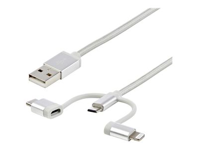 StarTech.com USB Lightning cable - USB / USB-C - 1 m_2