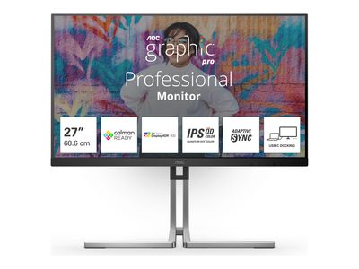 AOC Q27U3CV - Graphic Pro Series - LED monitor - QHD - 27" - HDR_thumb