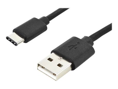 DIGITUS USB cable AK-300154-010-S - USB-A / USB-C - 1 m_thumb