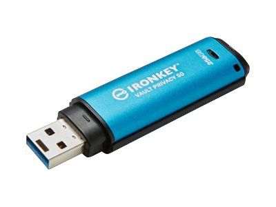 Kingston USB-Stick IronKey Vault - USB 3.2 Gen 1 (3.1 Gen 1) - 256 GB - Blue_2