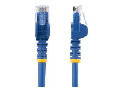 StarTech.com 3m Cat6 Gigabit Snagless RJ45 UTP Patchkabel - Cat 6 Netzwerkkabel mit Schutzmanschette - Blau - Patch-Kabel - 3 m - Blau_3