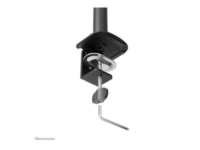 Neomounts DS60-600BL3 mounting kit - full-motion - for 3 monitors - black_3