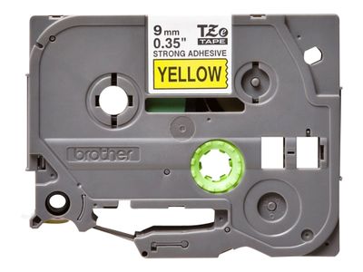 Brother laminated tape TZe-S621 - Black on yellow_2