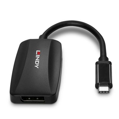 Lindy 43337 Videokabel-Adapter 0,13 m USB Typ-C DisplayPort Schwarz_5