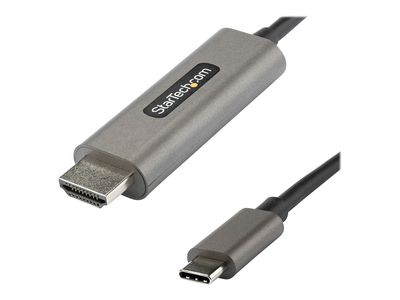 StarTech.com 16ft (5m) USB C to HDMI Cable 4K 60Hz with HDR10, Ultra HD USB Type-C to 4K HDMI 2.0b Video Adapter Cable, USB-C to HDMI HDR Monitor/Display Converter, DP 1.4 Alt Mode HBR3 - Thunderbolt 3 Compatible (CDP2HDMM5MH) - adapter cable - HDMI / USB_thumb