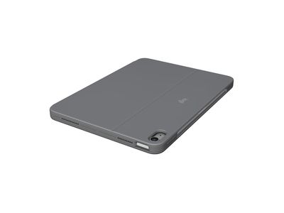 Logitech Combo Touch - Tastatur und Foliohülle - mit Trackpad - QWERTZ - Deutsch - Oxford Gray Eingabegerät_5