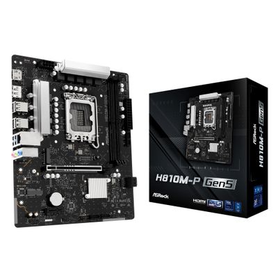 MB ASRock Intel 1851 H810M-P Gen 5_thumb