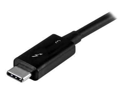 StarTech.com 1m Thunderbolt 3 USB C Kabel (40Gbit/s) - Thunderbolt und USB kompatibel - Thunderbolt-Kabel - 1 m_4