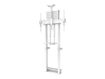 Neomounts WL55-875WH1 mounting kit - motorized - for flat panel - white_2