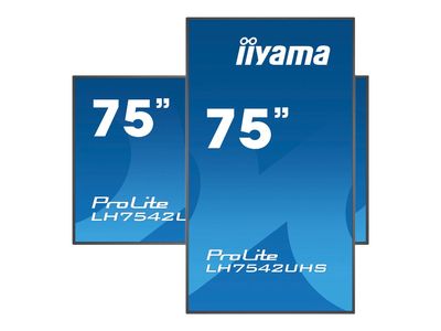 iiyama LED-Display ProLite LH7542UHS-B3 - 190 cm (75") - 3840 x 2160 4K_3