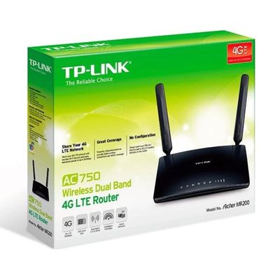 TP-Link Archer MR200 - Wireless Router - WWAN - Wi-Fi 5 - Desktop_4
