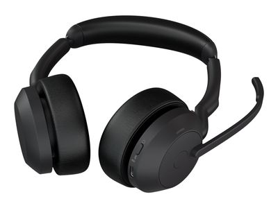 Jabra Over-Ear Headset Evolve2 55 UC Stereo with charging stand_5