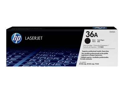 HP 36A - black - original - LaserJet - toner cartridge (CB436A)_thumb