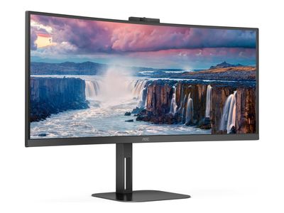 AOC LED Curved-Display Value-line CU34V5CW/BK - 86.4 cm (34") - 3440 x 1440 WQHD_3