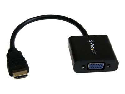 StarTech.com HDMI auf VGA Video Adapter Konverter für PC/ Laptop/ Ultrabook- 1920x1080 - Videoschnittstellen-Converter - HDMI / VGA - 24.5 cm_thumb