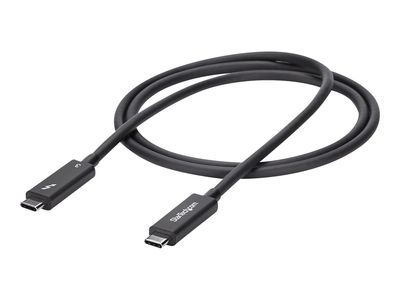 StarTech.com 1m Thunderbolt 3 USB C Kabel (40Gbit/s) - Thunderbolt und USB kompatibel - Thunderbolt-Kabel - 1 m_2