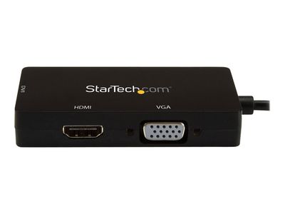 StarTech.com USB-C Multiport Adapter - 4K 30 Hz - USB C auf HDMI / DVI / VGA - USB Type C Adapter - USB-C Dongle - USB C Hub - externer Videoadapter_2