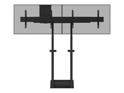 Neomounts ADM-875BL2 mounting component - micro adjustable - for 2 flat panels - black_9