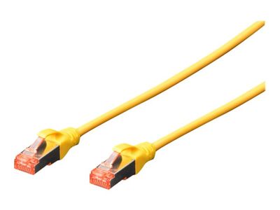 DIGITUS Professional patch cable - 50 cm - yellow_thumb