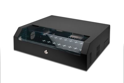 DIGITUS Serverschrank SoHo Slim Line DN-19 04U-PB - 5U_thumb