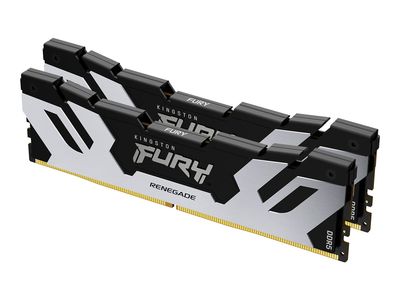 Kingston RAM FURY Renegade Silver - 96 GB (2 x 48 GB Kit) - DDR5 6400 DIMM CL32_thumb