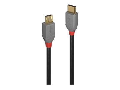 Cable Lindy USB 2.0 Anthra Line 2m_2