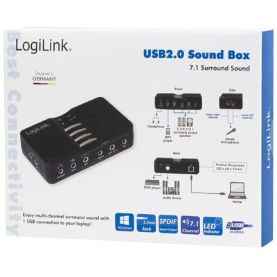 LogiLink externe Soundkarte UA0099 - USB 2.0_11