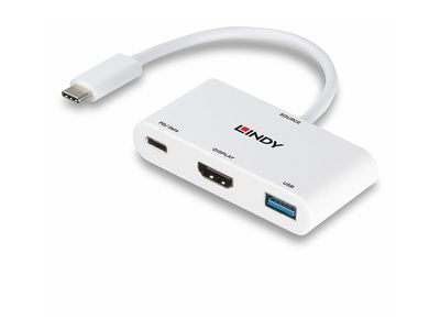 Adap Lindy USB 3.2 Typ C auf HDMI Konverter mit PD_2