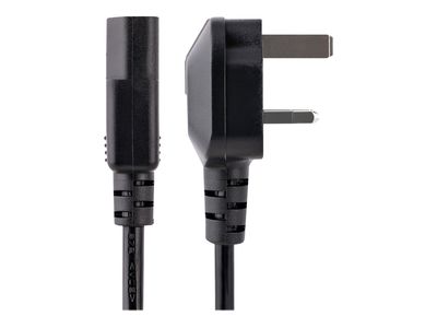 StarTech.com 3m UK Computer Power Cord 3 Pin Mains Lead C13 to BS1363 - power cable - 3 m_5