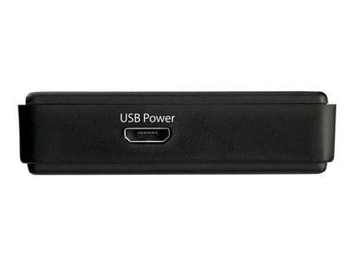 StarTech.com 45ft / 14m HDMI Signal Booster - 4K 60Hz - USB Powered - HDMI Inline Repeater & Amplifier - 7.1 Audio Support (HDBOOST4K2) - video/audio extender - HDMI_4