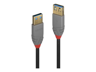 Lindy USB Kabel 36762 Anthra Line - USB-A / USB-A - 2 m_thumb