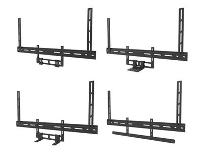 Neomounts mounting kit - for video bar - universal - black_8