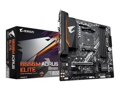 Gigabyte B550M AORUS ELITE - 1.0 - Motherboard - micro ATX - Socket AM4 - AMD B550_4