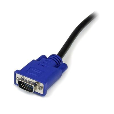 StarTech.com 15 ft 2-in-1 Ultra Thin USB KVM Cable - video / USB cable - 4.57 m_3