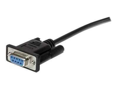 StarTech.com 1m Black Straight Through DB9 RS232 Serial Cable - DB9 RS232 Serial Extension Cable - Male to Female Cable (MXT1001MBK) - serial extension cable - 1 m_3