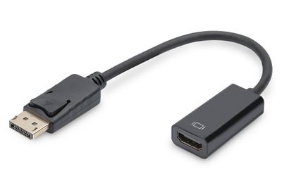 DIGITUS video adapter cable DB-340400-001-S - DisplayPort / HDMI - 15 cm_thumb