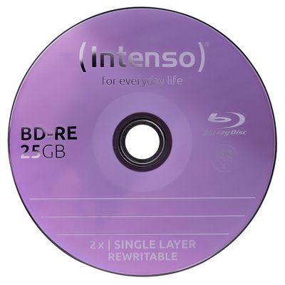 Intenso - BD-RE x 5 - 25 GB - storage media_3