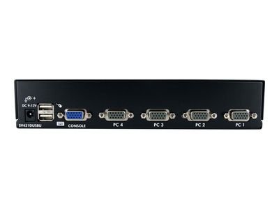 StarTech.com 4-Port USB KVM Swith with OSD - TAA Compliant - 1U Rack Mountable VGA KVM Switch (SV431DUSBU) - KVM-Switch - 4 Anschlüsse_2