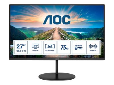 AOC LED-Display Q27V4EA - 68.6 cm (27") - 2560 x 1440 QHD_thumb