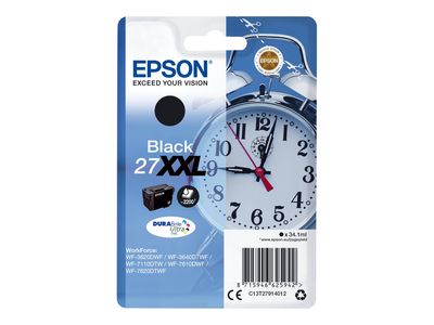 Epson 27XXL - XL - Schwarz - Original - Tintenpatrone_thumb