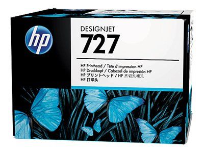 HP 727 - Grau, Gelb, Cyan, Magenta, mattschwarz, Photo schwarz - Druckkopf_thumb