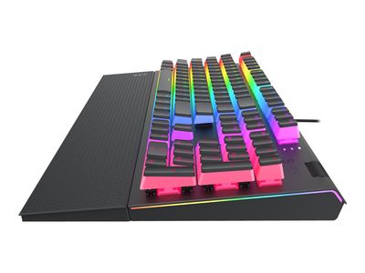 SPC Gear GK650K Omnis Kailh Blue RGB Pudding Edition - Tastatur - mit Lautstärkerad - QWERTY - USA_9