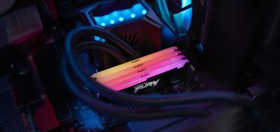 Kingston RAM FURY Beast RGB - 16 GB (2 x 8 GB Kit) - DDR4 3600 DIMM CL17_4