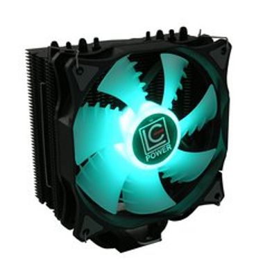LC-Power LC-CC-120-RGB Computerkühlsystem Prozessor Kühler 12 cm Schwarz, Weiß_5