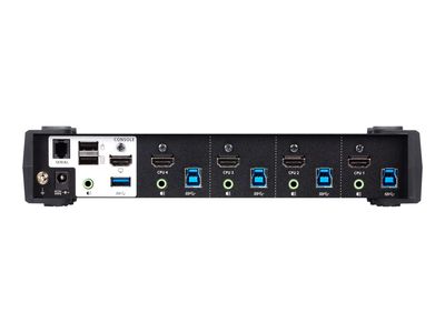 ATEN CS1824 KVMP Switch - KVM-/Audio-/USB-Switch - 4 Anschlüsse_3