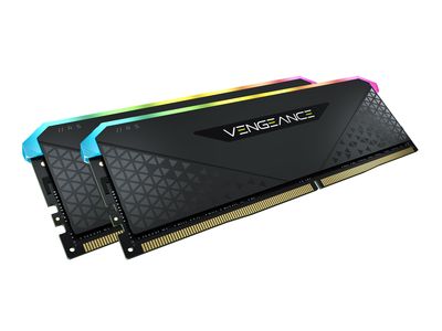 CORSAIR Vengeance RGB RS RAM - 32 GB (2 x 16 GB Kit) - DDR4 3200 UDIMM CL16_3