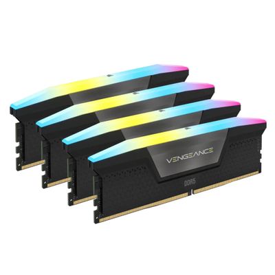 CORSAIR RAM Vengeance RGB - 64 GB (4 x 16 GB Kit) - DDR5 6200 DIMM CL32_thumb