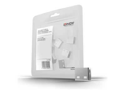 Zub Lindy USB Port Lock 10pcs. White_thumb