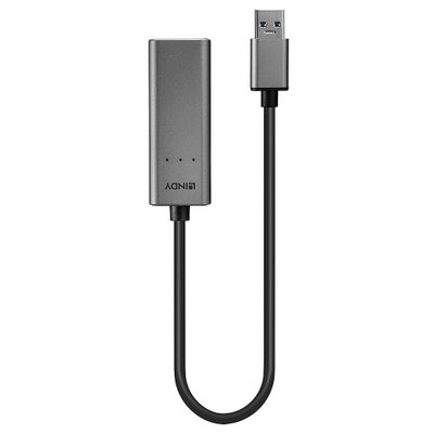 Lindy 43313 Kabeladapter USB-A RJ-45 Silber_2